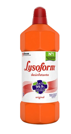 Desinfetante Bactericida Lysoform 1 Litro (Caixa c/12 unidades)