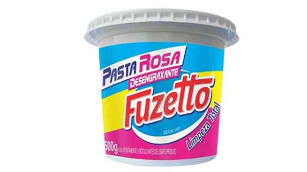 Pasta Desengraxante Rosa 500 Gramas (Caixa c/24 Unidades)