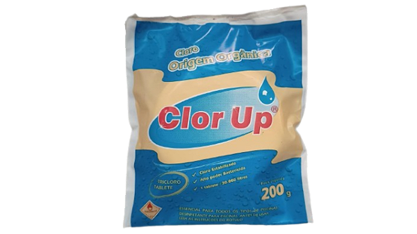 Tricloro 90% Tablete 200 GRAMAS (Cloro De Origem Orgânica)