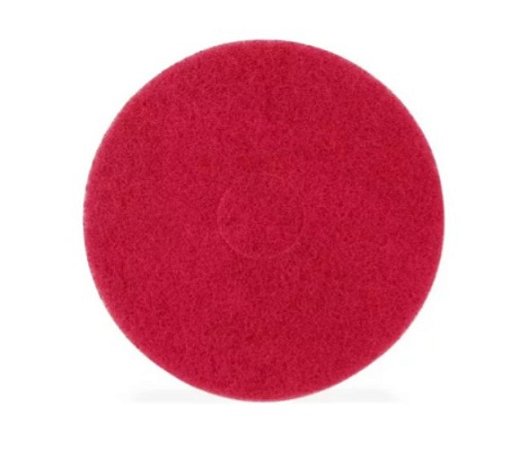 DISCO PARA LAVADORA/ENCERADEIRA MODELO 350 MM- VERMELHO (REF:38914) (CAIXA C/5 UNIDADES)