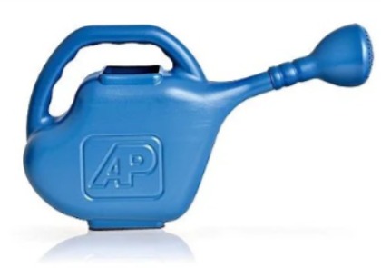 Regador 5 Litros Azul Plástico C/ Bico Removível 25156 Arqplast - Fardo C/20 Unidades