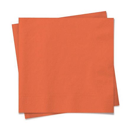 Guardanapo de papel laranja (20 un)