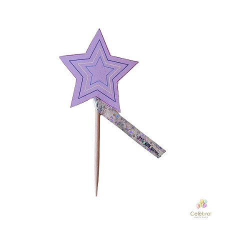 Toppers estrela (10 un)