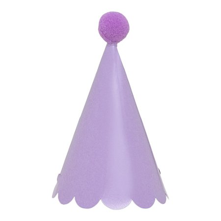Chapéu de festa lilás (5 unidades)