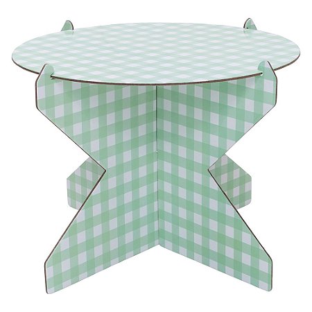 Boleira xadrez menta G