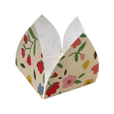 Forminhas para doces floral (20 unidades)