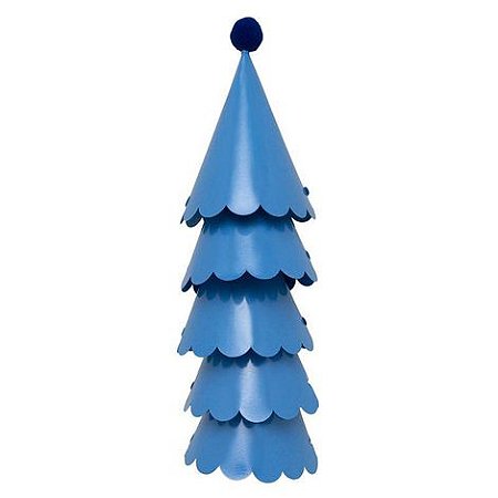 Chapéu de festa azul mar (5 unidades)