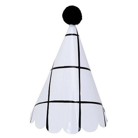 Chapéu de festa grid (5 unidades)
