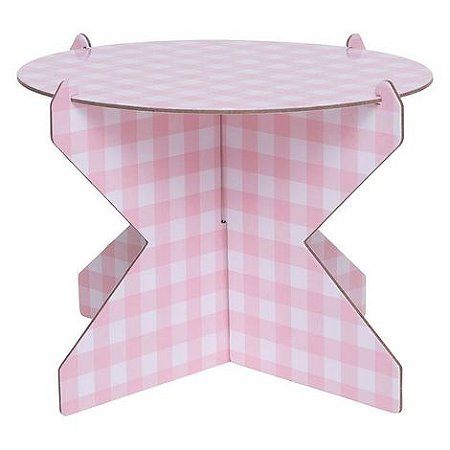 Boleira xadrez rosa G