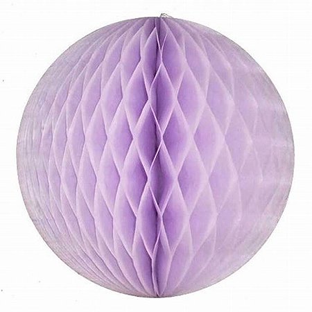 Globo papel de seda lilas 13cm