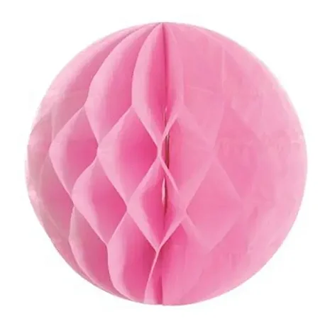 Globo de papel de seda rosa claro 34cm