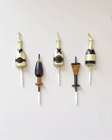 Vela champagne 3d (5 und)