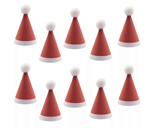 Mini chapeuzinho natalino (10un)