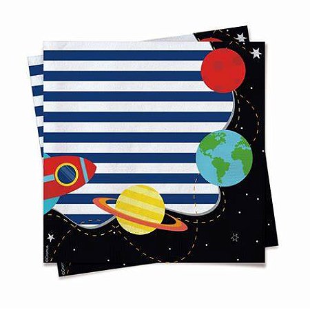 Guardanapo de papel espaço (20 un)