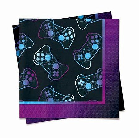 Guardanapo de papel gamer (20 un)