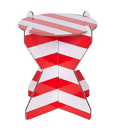Boleira listra vermelho P