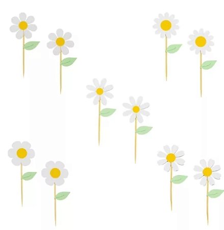 Toppers margarida (10 und)