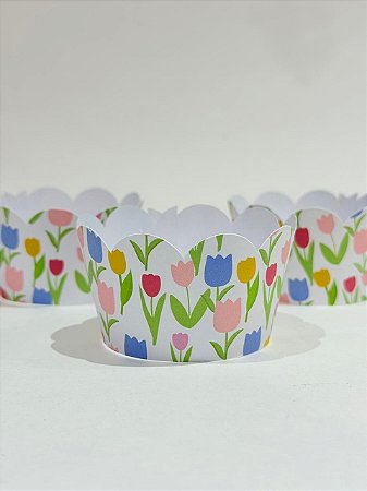 Forma cupcake tulipas (10un)