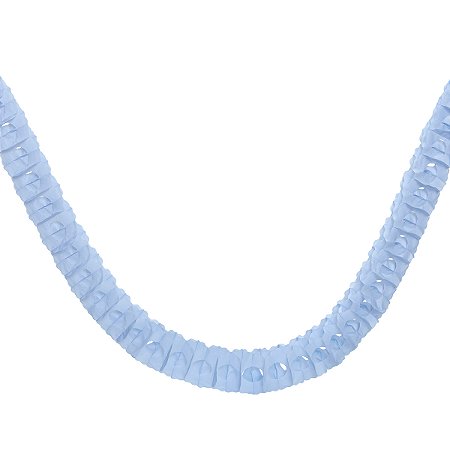 Mola de papel de seda azul jeans (1 und)