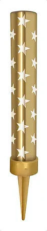 Vela vulcão dourado  (1 und)