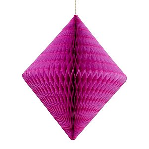 Losango papel de seda rosa orquídea (1 und)