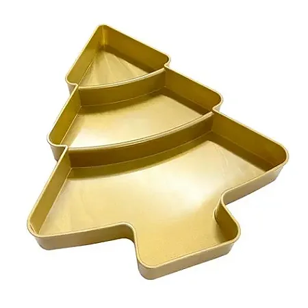 Petisqueira dourado de natal (1 und)