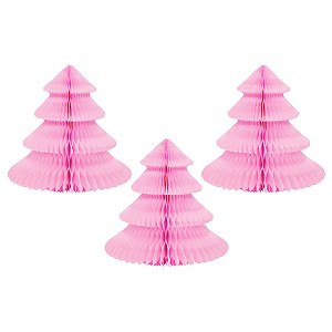 Árvore de natal P rosa tutti frutti (3 und)