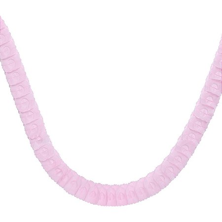 Mola de papel de seda rosa tutti frutti (1 und)