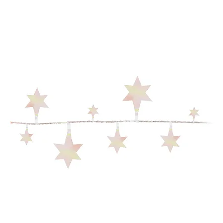 Fio metalizado fantasia estrela furtacor de natal (1 und)