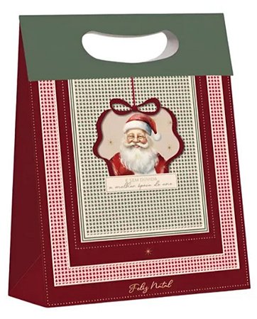 Sacola new plus charm de natal sortidos G (1 und)