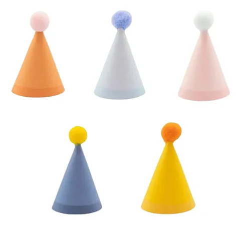 Mini chapeuzinho candy color (10un)