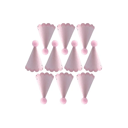 Mini chapeuzinho candy rosa (10un)