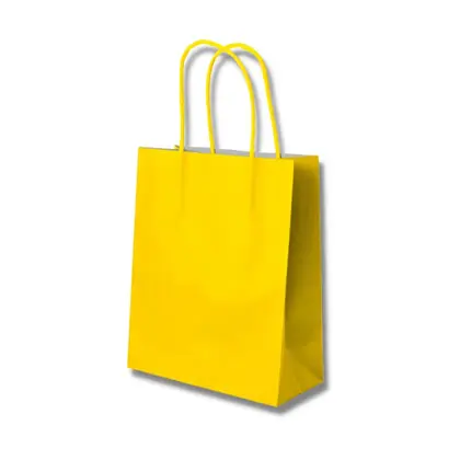 Sacola de papel colorido P (1 und)