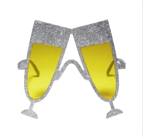 Óculos taças prata (1 und)