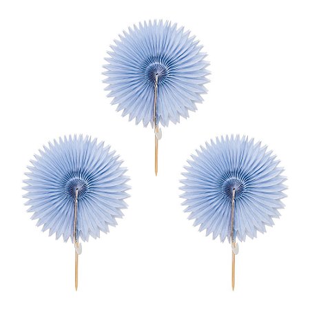 Mini Leque toppers azul jeans (3 und)