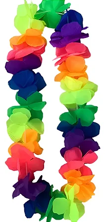 Colar havaiano colorido
