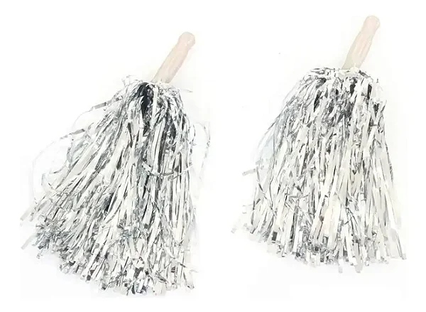 Pompom prata lider de torcida (2und)