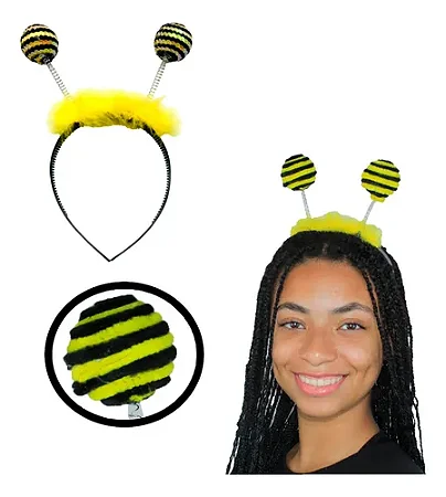 Tiara abelha festa (1und)