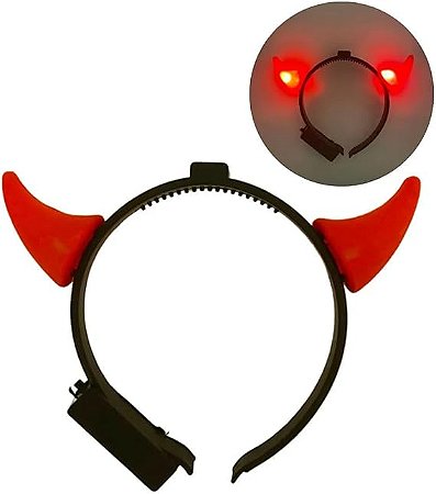 Tiara chifre do diabo (1und)