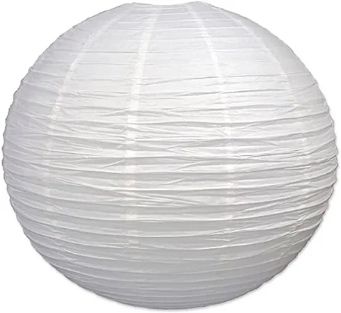 Lanterna de papel branco (1und)