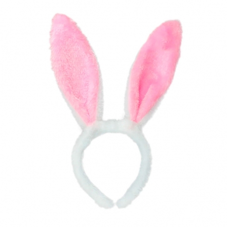 Tiara coelho rosa páscoa (1un)