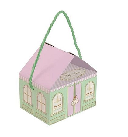 Caixa casinha feliz páscoa (1 und)