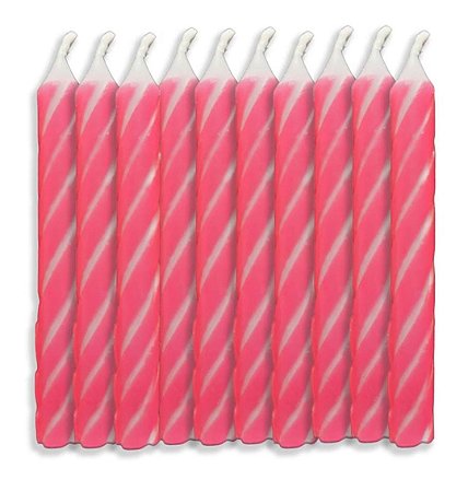 Vela espiral vermelho (16und)