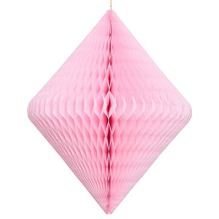 Losango papel de seda rosa tutti frutti (1 und)