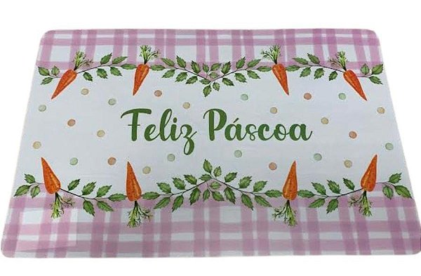 Jogo americano feliz páscoa (1und)