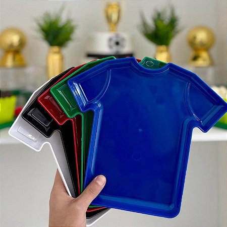 Bandeja camisa de futebol (1und)
