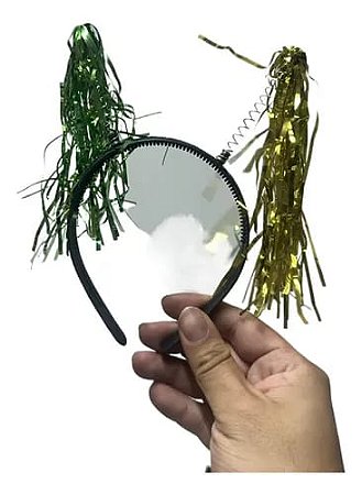 Tiara pompom copa do mundo (1und)