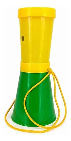 Corneta verde e amarela (01 un)