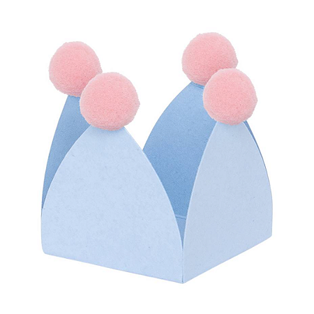 Forminhas para doces azul e rosa (20 unidades)