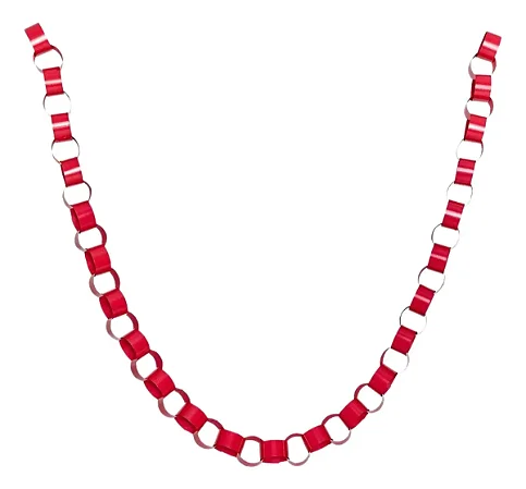 Guirlanda corrente vermelho (1 unidade)